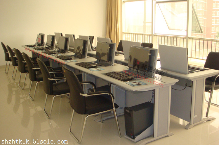 托克拉克TKLK-01学校机房电脑桌全新材质耐磨阻燃